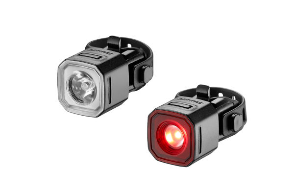Zestaw lampek rowerowych Recon 100