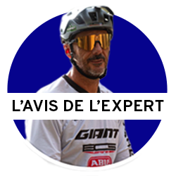 Cédric Gracia aime son VTT électrique Giant Trance X Advanced E+ Elite.